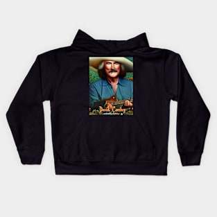 David Crosby vintage graphic design artwork Kids Hoodie